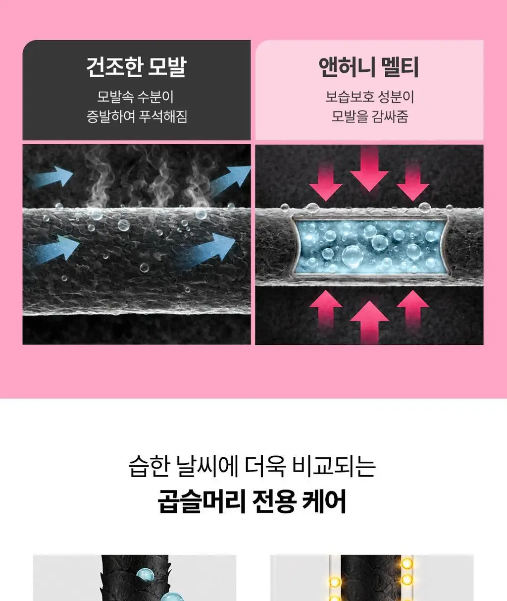 [백지헌PICK] 앤허니 모이스트 헤어 오일 100ml 2종 택1(딥, 멜티) 상세페이지 25